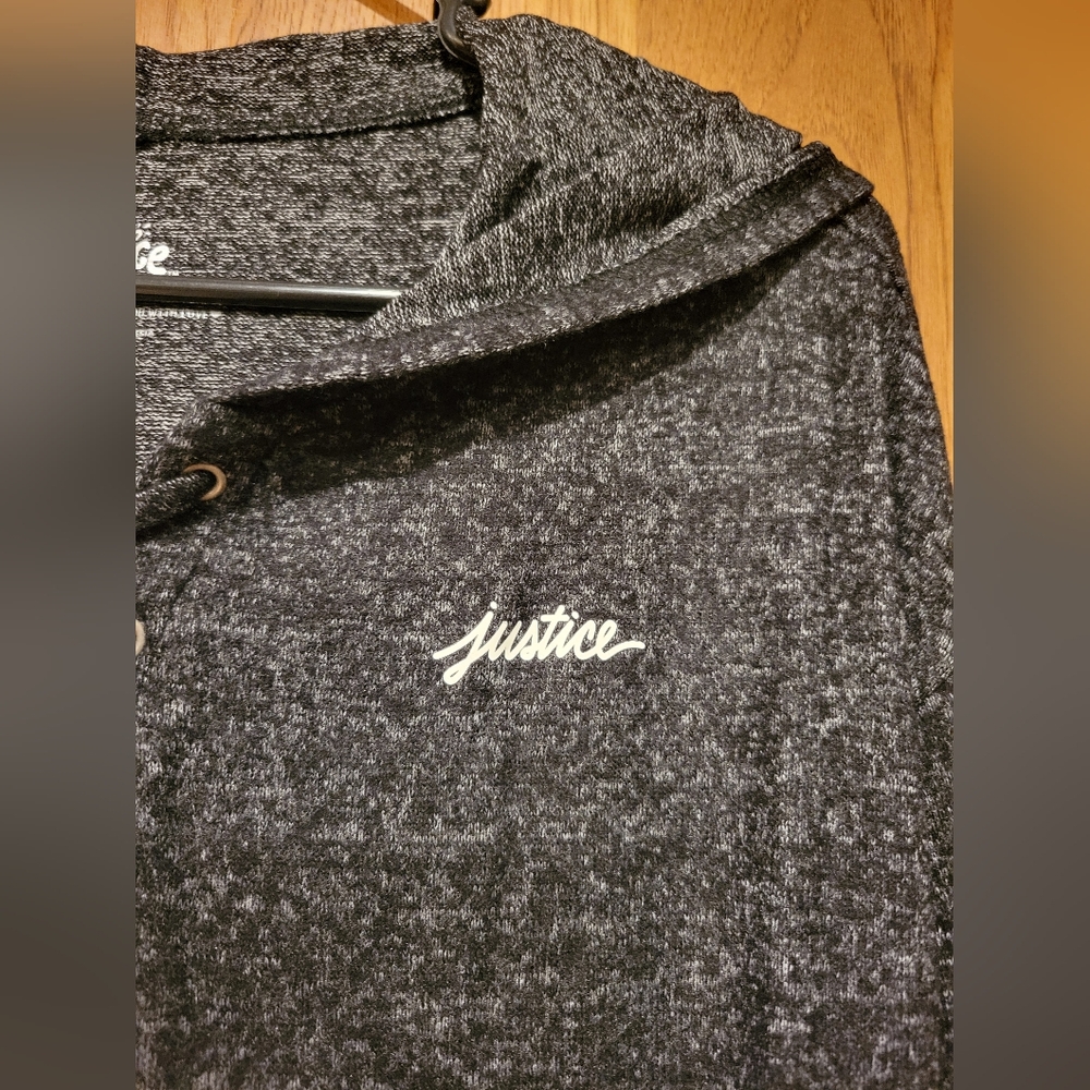 NWT!! Justice lightweight hoodie 14/16 Girls - Picture 5 of 12
